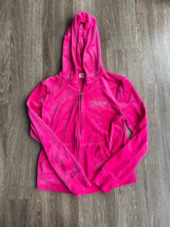 Juicy Couture Tops - Juicy Couture Velour Hoodie